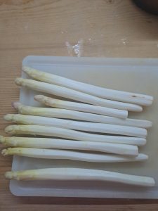 weißer Spargel