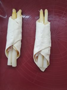 auf Backblech auslegen