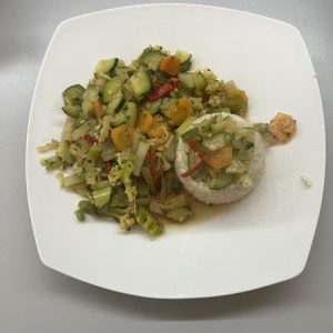 allerlei Gemüse mit Reis